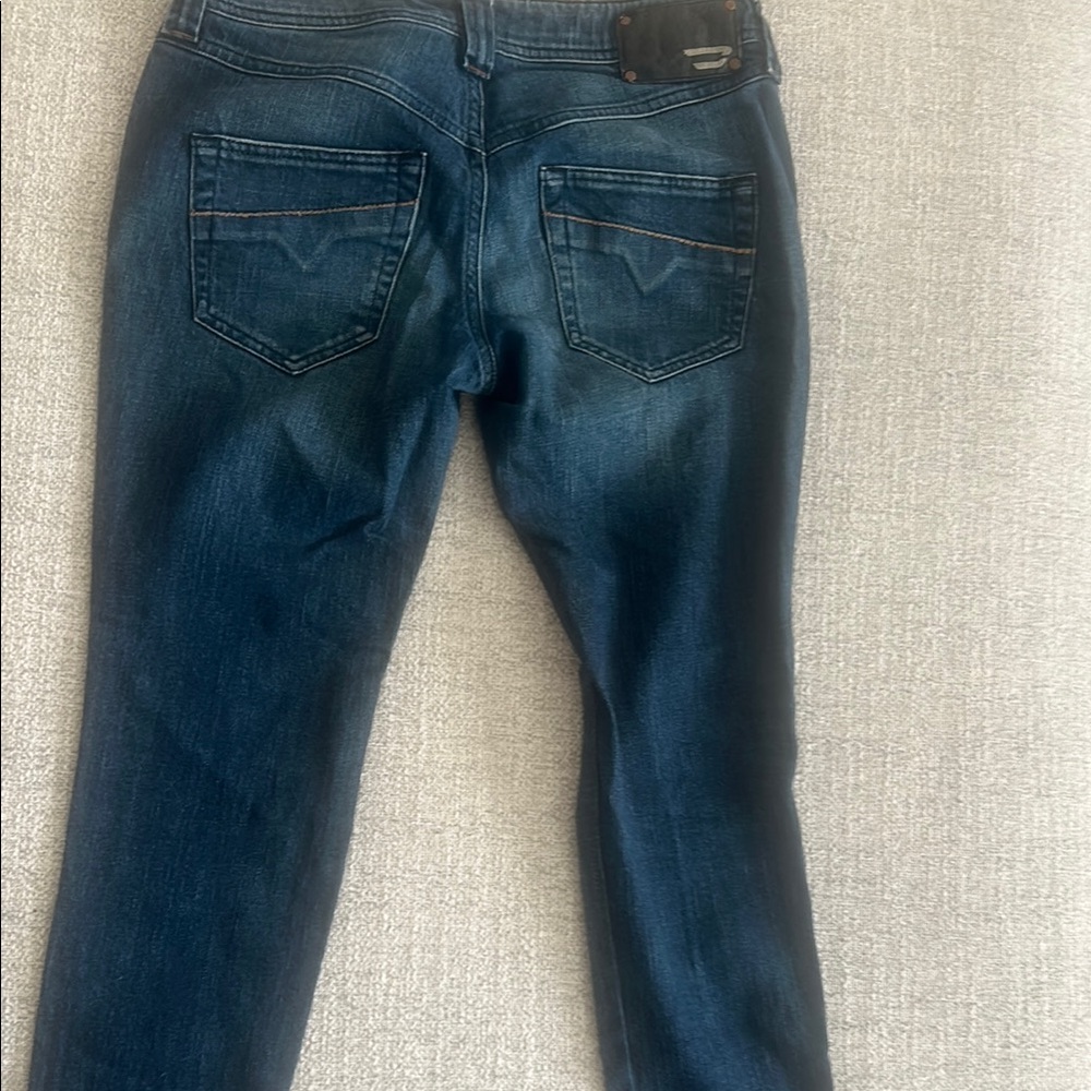 Diesel Dark Blue Skinny Jeans